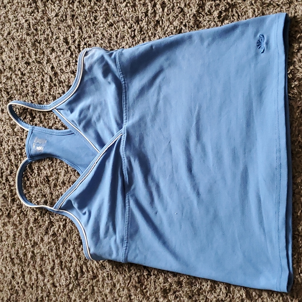 cute blue tank top